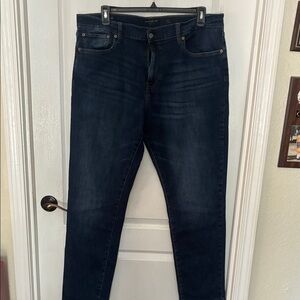 Lucky Brand Men's Dark Indigo Slim Straight Jeans